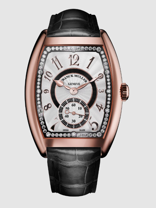 Franck Muller Cintree Curvex Rehaut Replica Watch 7500 S6 RH Rose Gold